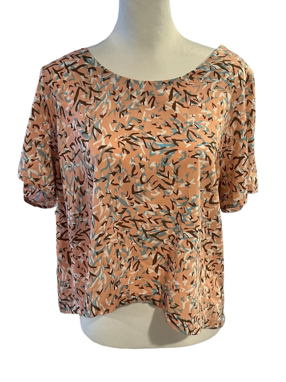 W118 by Walter Baker Medium Pink Blue white Top